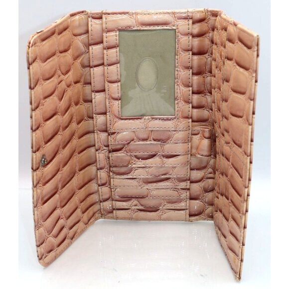 Guess Beige & Pink Monogram Wallet With Rhinestone Coquette Y2K Glam Girly - Picture 6 of 6